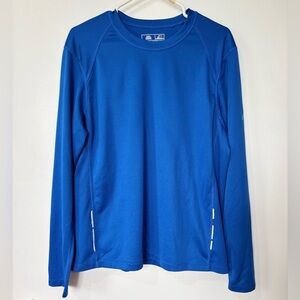 New Balance Blue Long Sleeve Tech Shirt - Size L
